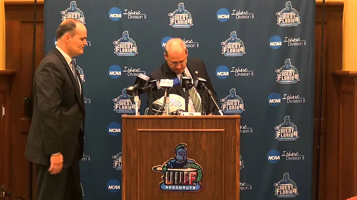 UWF Football Head Coach Pete Shinnick Press Confer...