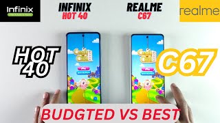 Realme C67 vs Infinix Hot 40 - Speed Test #Realmec67 #Infinixhot40 #speedtest #phones4u