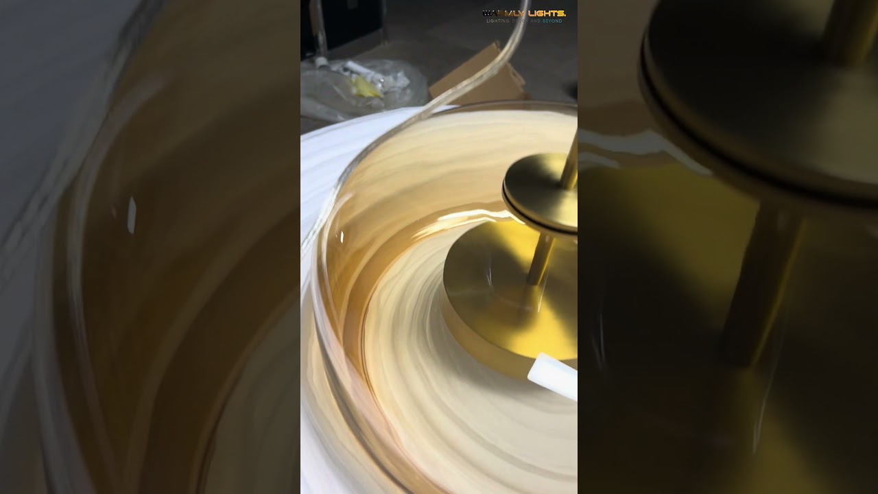 Param Luxury Glass Pendant Light - Modern Sophistication in Every Space