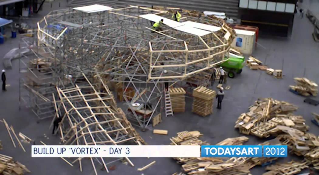 Vortex Built Up TodaysArt.NL 2012 - Build-up Vortex - Day 3 - YouTube