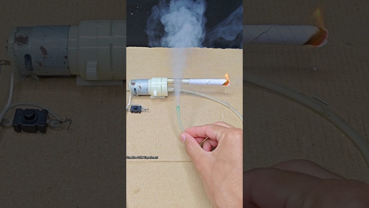 New Smoke Machine | #dcmotor #tech #diy #dcmotorproject