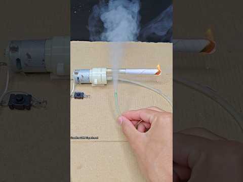 New Smoke Machine | #dcmotor #tech #diy #dcmotorproject