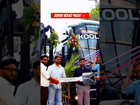Volvo 9600✨ll Luxury bus Surat ll Sleeper luxury bus #reels #viral #trending #luxury #volvo #Travels