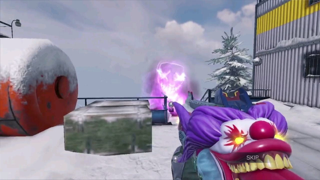 Icr 1 Forced Laughter Legendary Gun Skin Gameplay Call Of Duty Mobile Youtube