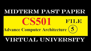 CS501 MIDTERM FILE 5|PAST PAPER|VIRTUAL UNIVERSITY