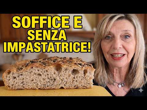 Video Focaccia Integrale ai Semi: ricetta facile fatta a mano!