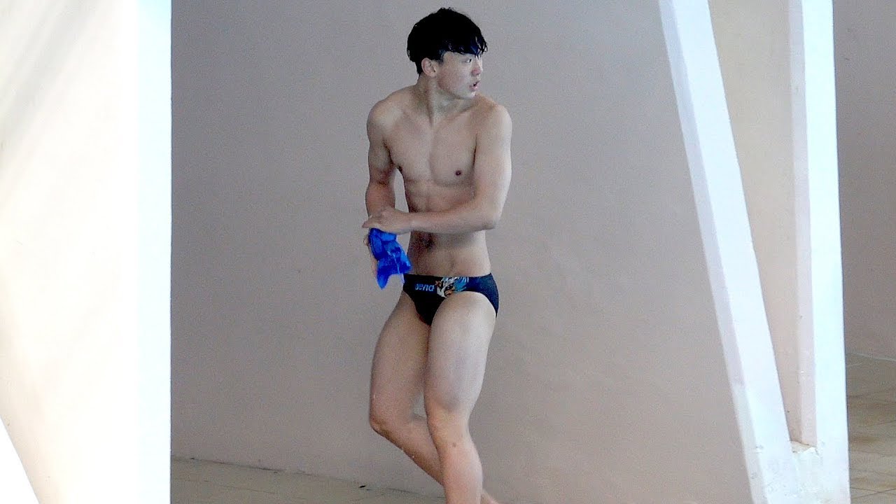 다이빙 대회 나간 영락없는 고딩들