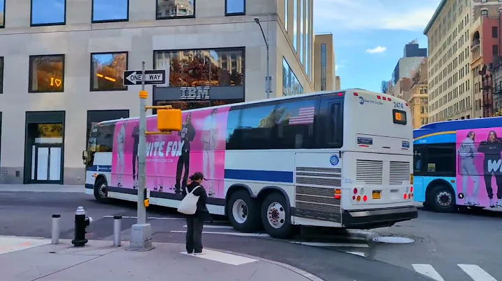 NYCT & MTA Bus: M31, M34, M34A, M42, M57 Buses @ 23rd Street Between  5th - Madison Aves + More!