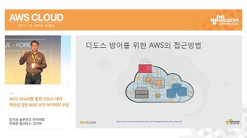 AWS CLOUD 2017 | AWS Shield를 통한 DDoS 대비 복원성 강한 AWS 보안 아키텍처 구성 |  임기성 솔루션즈 아키텍트