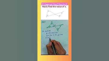 R S Aggarwal Class 9 Exercise 8 || Chapter 8 || Question 16(vi) || #shorts