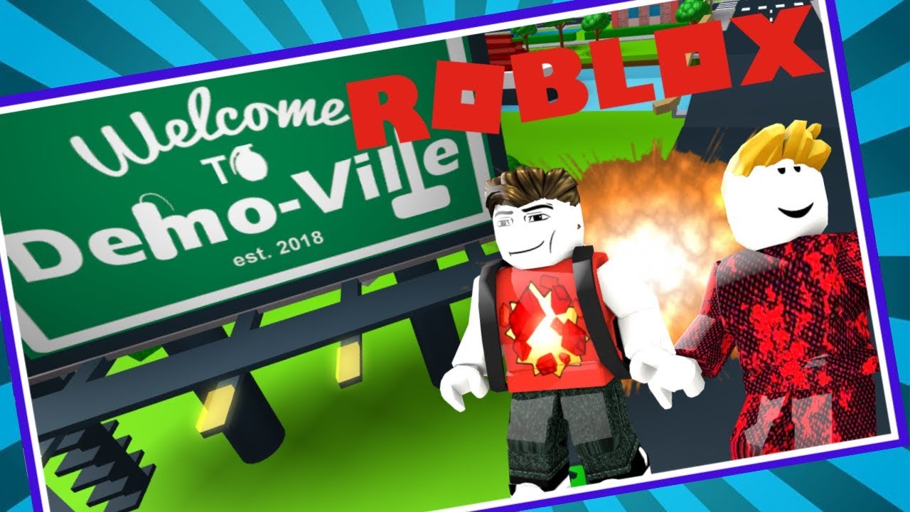 Demolishing Demoville Let S Play Roblox Youtube - codes for demoville demolition simulator roblox