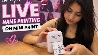 Writing ✍️ Subscribers Name On 🖨 printer 😘😘🔥