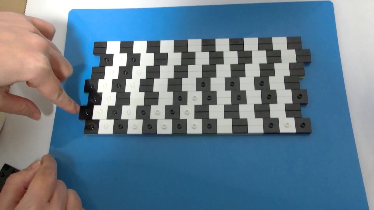 レゴでトリックアート 市松模様 Lego Trick Art Youtube