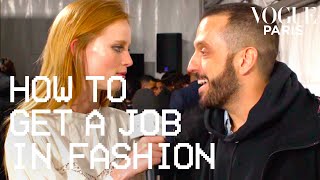 Rianne Van Rompaey asks Piergiorgio del Moro how to become a Fashion Casting Director | Vogue Paris