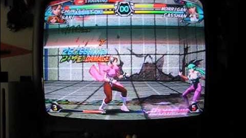 Tatsunoko vs. Capcom: Chun-li & Saki combos