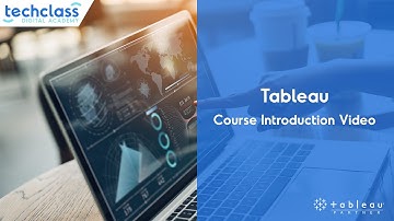 Introduction video for #Tableau course in TechClass Data Science Program