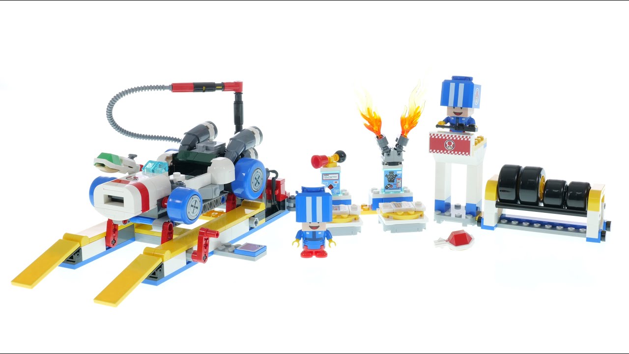 LEGO Super Mario 72035 Mario Kart Toads Werkstatt