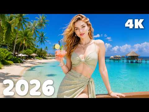 Relaxing Tropical Deep House 2026🌅Best Chill Vocal Summer Mix in 4K UHD for TV | Soul Vibes