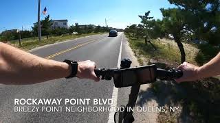 Bike Ride Through "Gated Neighborhood" in NYC: Breezy Point, NY