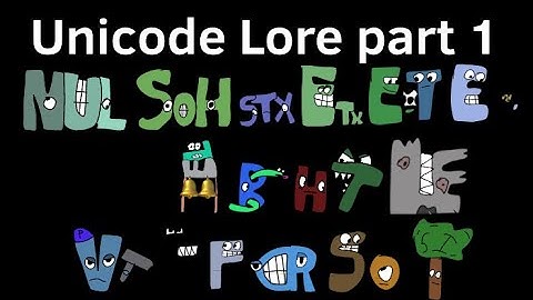 Unicode Lore Rebooted part 1 (Null-Shift In)