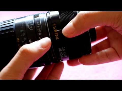 Como montar um Tamron Adaptall Teleconverter