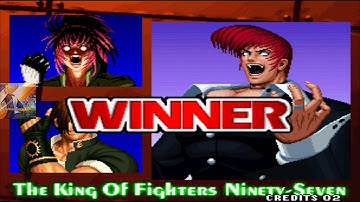 KOF 97 Orochi Iori death combo