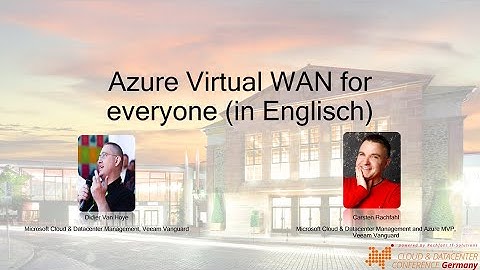 Azure Virtual WAN for everyone (in Englisch)