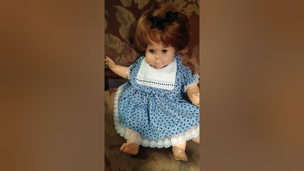 Mattel Baby Cheryl 1964 Pull String Talking Doll YouTube