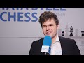 Carlsen and Vidit play a draw but the world champion has the tournament victory in own hands