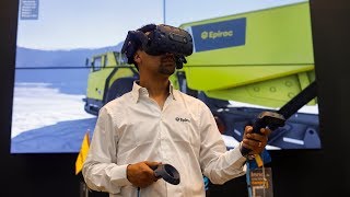 Epiroc Chile exhibió su portafolio de soluciones para la minería