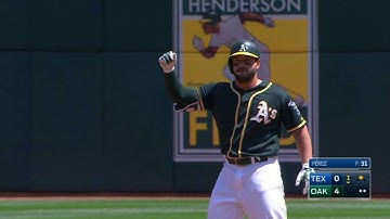TEX@OAK: Alonso rips RBI double down right-field line