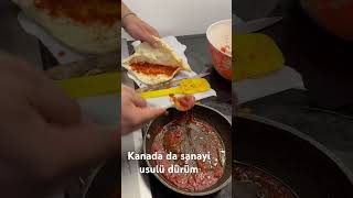 Kanada Da Sanayi Usülü Dürüm