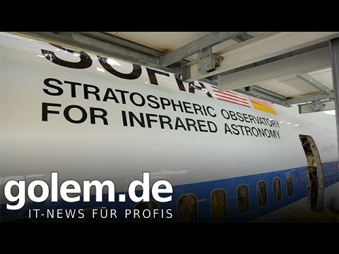 Sofia - fliegende Sternwarte von DLR und Nasa