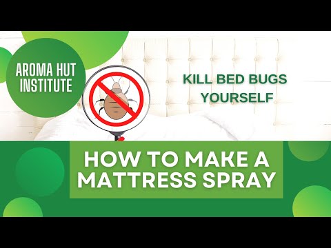 DIY Mattress Spray for Dust Mites and Bedbugs With Essential Oils