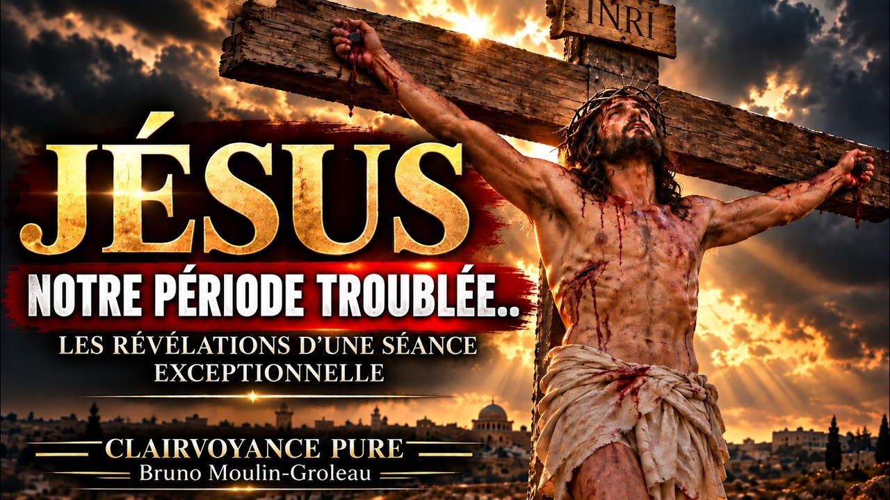 🔮 JÉSUS • Une Clairvoyance Pure qui résonne avec notre époque ? | Bruno Moulin-Groleau Voyant Médium