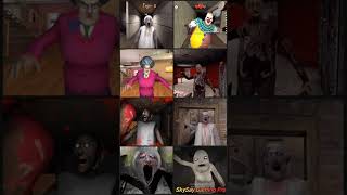 Jumpscare Battle!  Angelene VS Pennywish VS Scary Teacher VS Grandpa VS Granny Angry Family +++