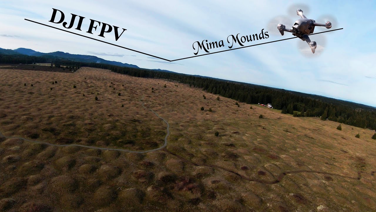 Surfing the Ancient Mima Mounds Prairie with the DJI FPV