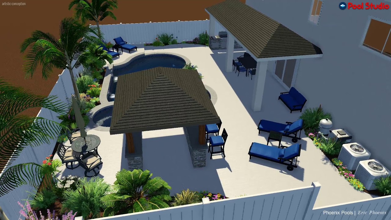 Pool Studio - 3D Swimming Pool Design Software - YouTube