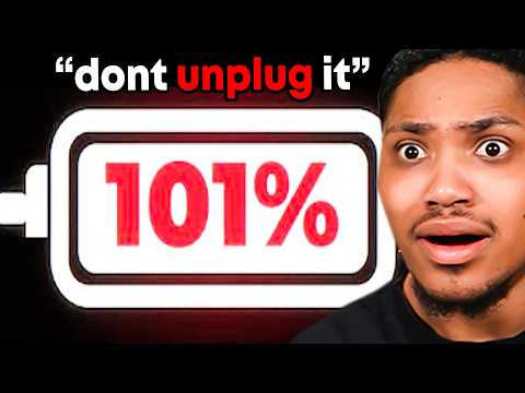 If Your Phone Charges To 101%..YOU'RE COOKED