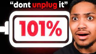 If Your Phone Charges To 101%..YOU'RE COOKED