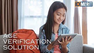 Age Verification Solutions | IDMERIT
