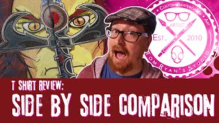 NeatoShop T Shirt side by side comparison video