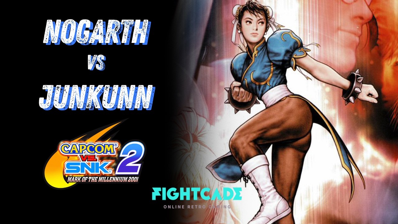 NOGARTH 🆚 JUNKUNN🥊CAPCOM VS SNK 2 🎮