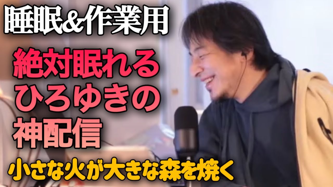 途中広告なし‼️絶対眠れるひろゆき雑談😪【作業用 睡眠用 切り抜き 雑談 お金 勉強 雑学 論破 起業 副業 投資 政治 自民党 お笑い 爆笑 不安 メンタル ニュース マスゴミ 受験 就活 寝落ち