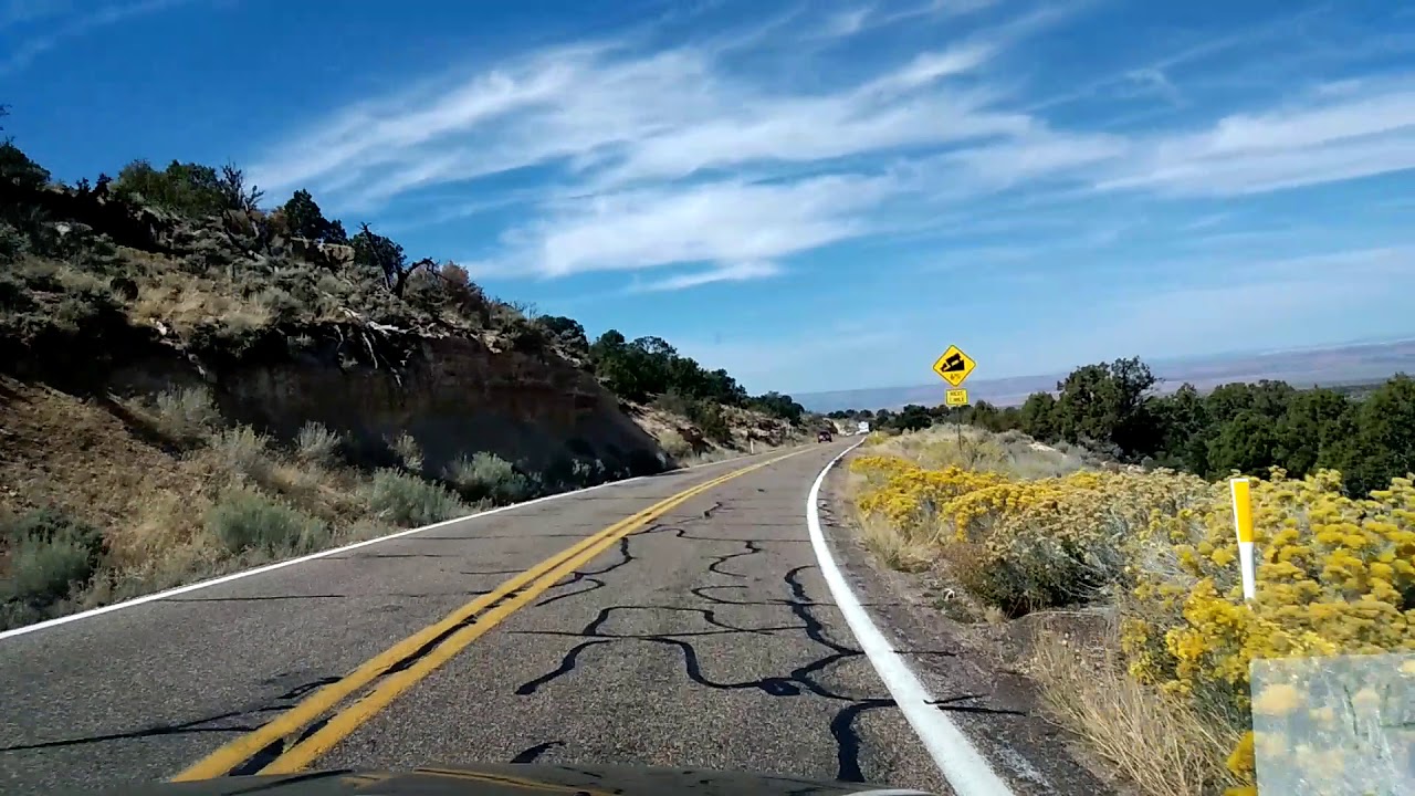 Scenic drive Kanab Utah