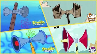 ALL Siren Head Appearances In Cartoon: SpongeBob, Loud House, MLP...