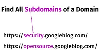 How to find and list all the subdomains of a domain?