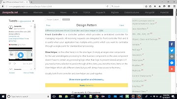 Difference between Front Controller and View Helper in J2EE. | javapedia.net