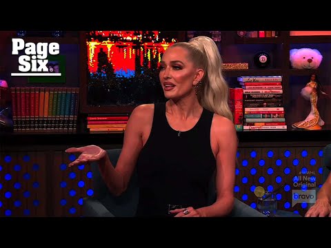 Erika Jayne denies Ozempic use, credits menopause for weight loss on ‘WWHL’