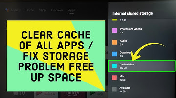 TOSHIBA Android TV : How to Clear Cache of All Apps | Fix Storage PROBLEM Free UP Space